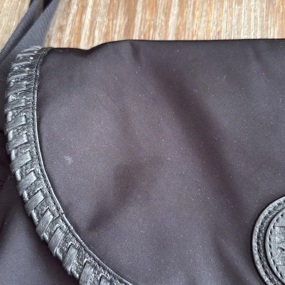 Tory Burch Marion black nylon crossbody messenger diaper bag - Picture 16 of 16